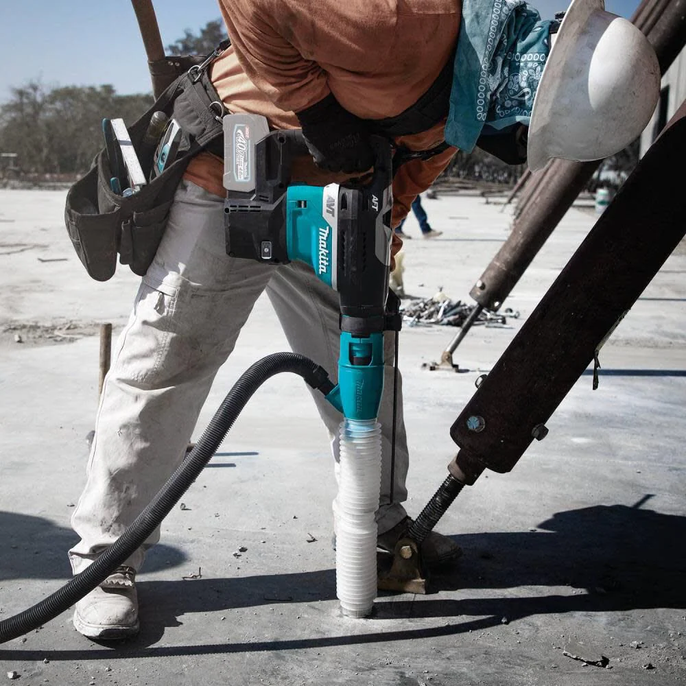 Makita (GRH05Z) 40V Max XGT Brushless Cordless 1-9/16" AVT Rotary Hammer, accepts SDS-MAX bits, AFT, AWS Capable (Bare Tool) - Image 2