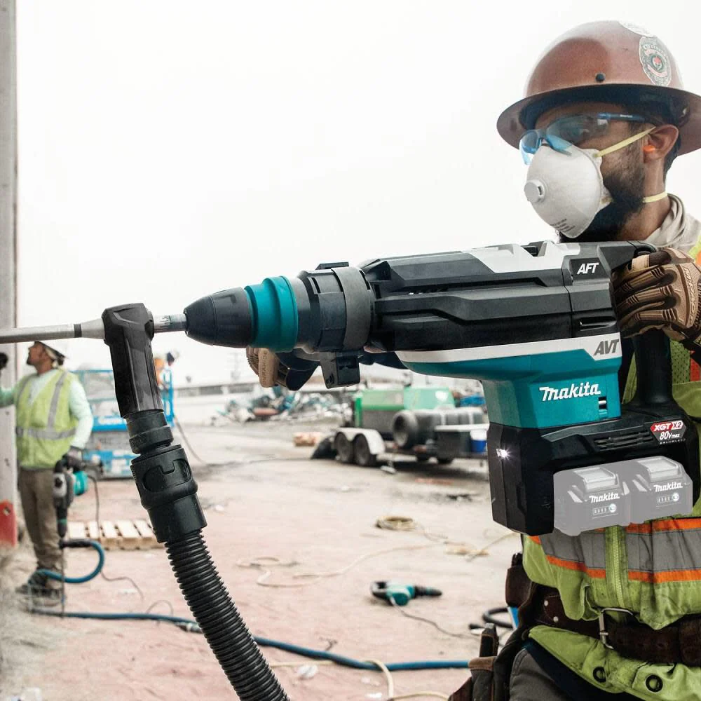 Makita GRH06Z 80V Max (40V Max X2) XGT️ AVT Rotary Hammer (Bare Tool) - Image 2