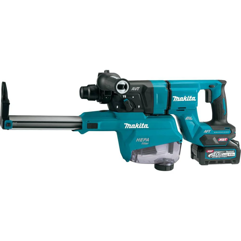 Makita GRH07M1W 40V Max XGT️ 1-1/8in AVT Rotary Hammer Kit with Dust Extractor - Image 2