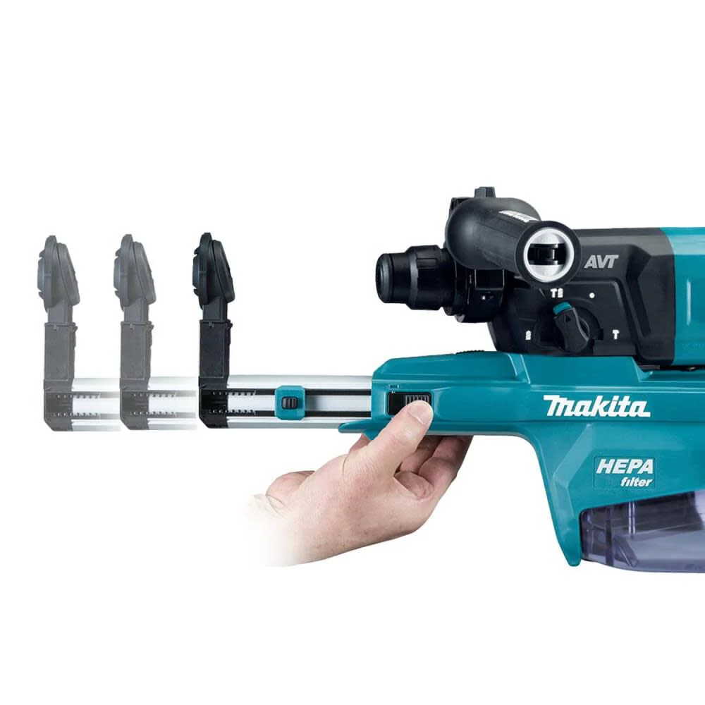Makita GRH07M1W 40V Max XGT️ 1-1/8in AVT Rotary Hammer Kit with Dust Extractor - Image 7