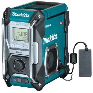 Makita (GRM02) 40V Max XGT Lithium-Ion Cordless Bluetooth Job Site Radio (Tool Only) - Image 3