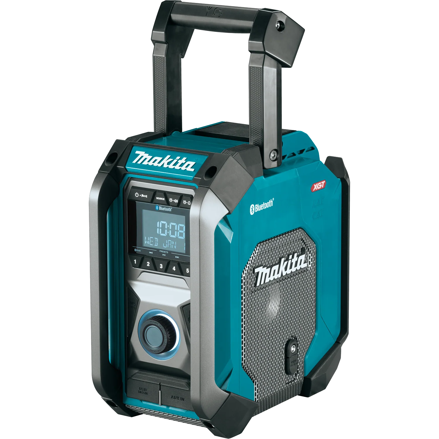 Makita GRM03 40V max XGT Cordless/Corded Bluetooth Job Site Radio, Tool Only