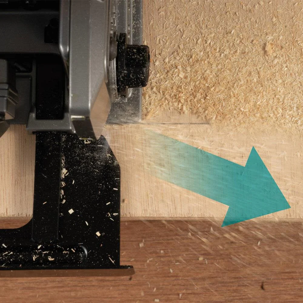 Makita GSH04Z 40V Max XGT️ 10-1/4in Circular Saw Guide Rail Compatible Base (Bare Tool) - Image 6