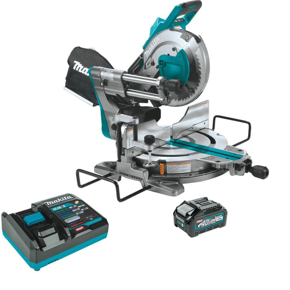 Makita GSL03M1 40V Max XGT️ 10 In. Dual Bevel Sliding Compound Miter Saw Kit