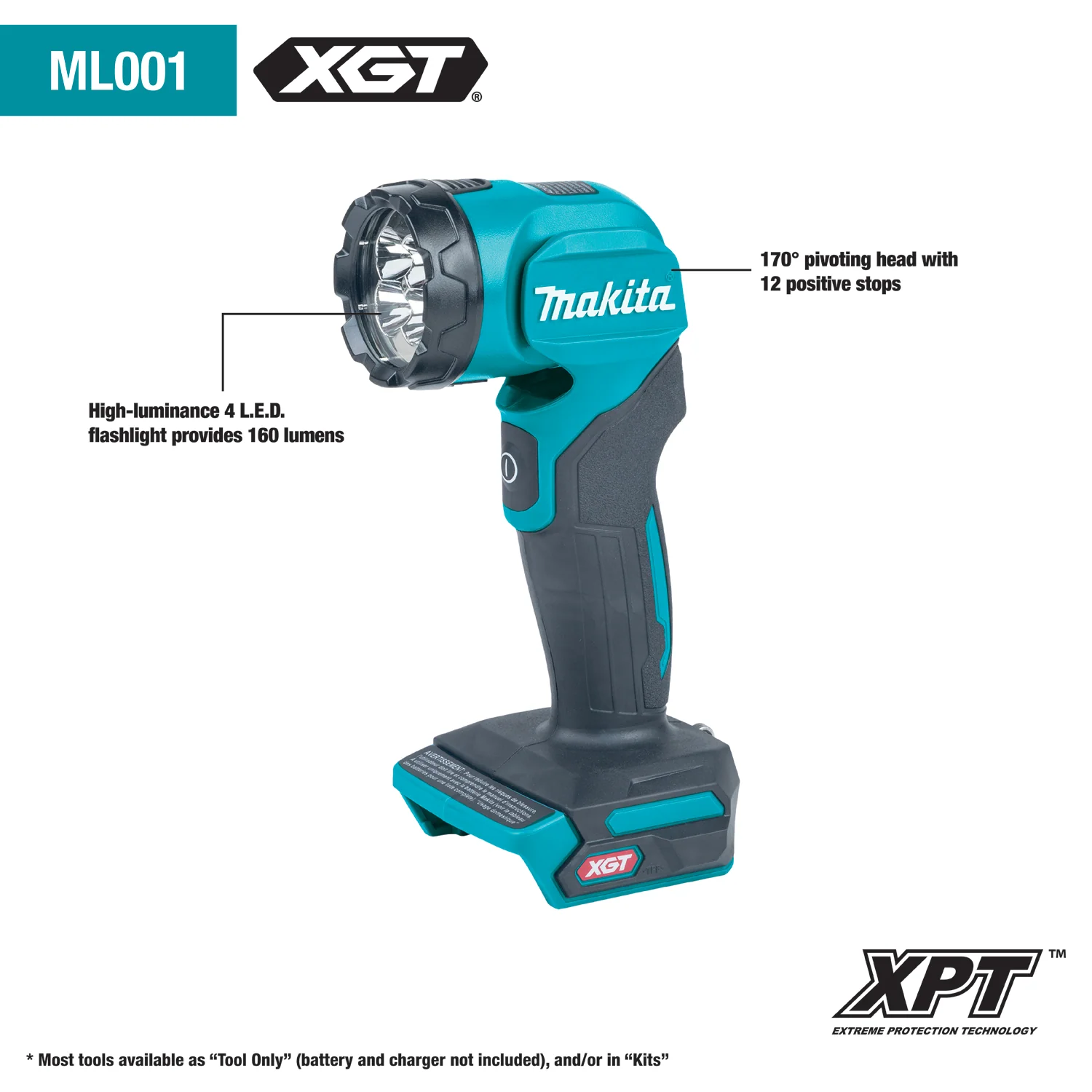 Makita GT501M 40V max XGT Brushless Cordless 5‑Pc. Combo Kit (4.0Ah) - Image 15