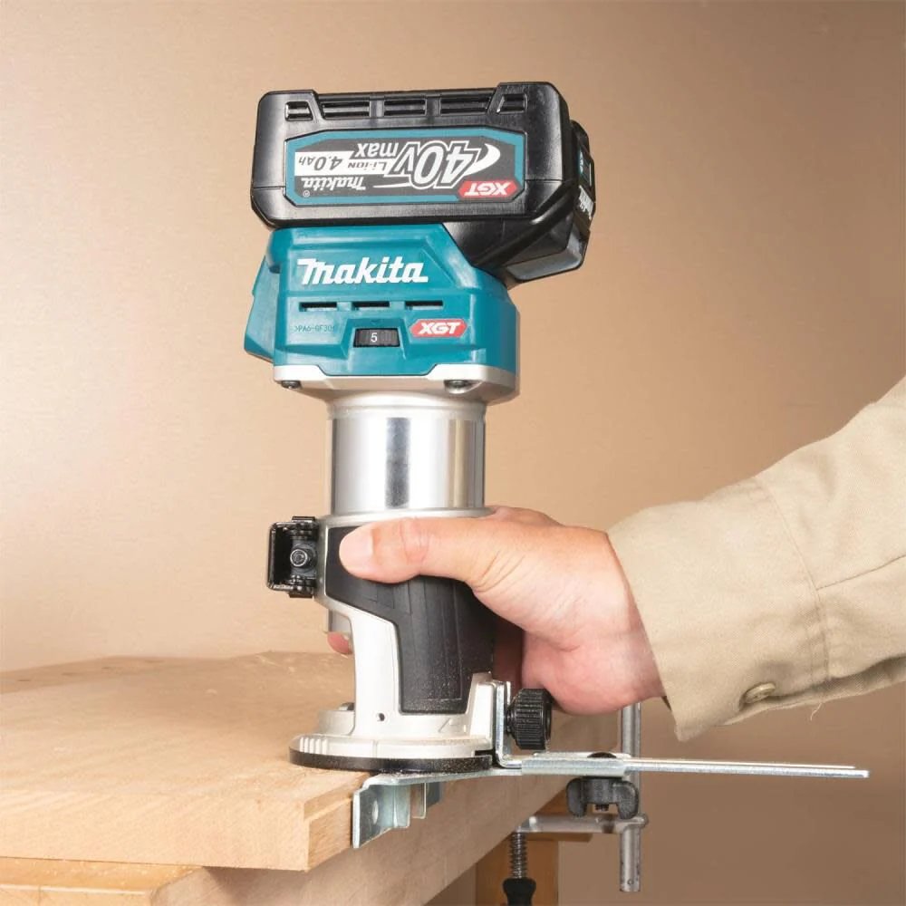 Makita GTR01D1 40V Max XGT Brushless Cordless Compact Router Kit - Image 11