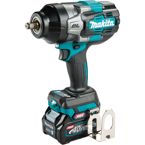 Makita (GWT02D) 40V max XGT Brushless Cordless 4‑Speed High‑Torque 1/2" Sq. Drive Impact Wrench Kit w/ Friction Ring Anvil (2.5Ah) - Image 2