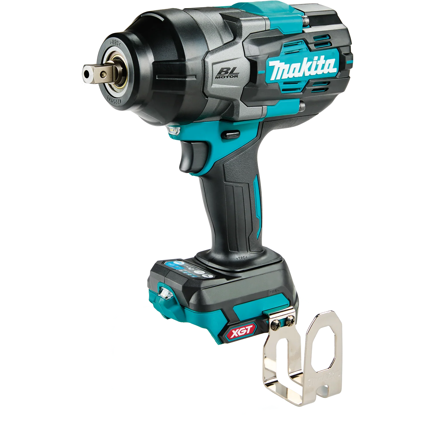 Makita GWT03Z 40V max XGT Brushless Cordless 4‑Speed High‑Torque 1/2" Sq. Drive Impact Wrench w/ Detent Anvil, Tool Only