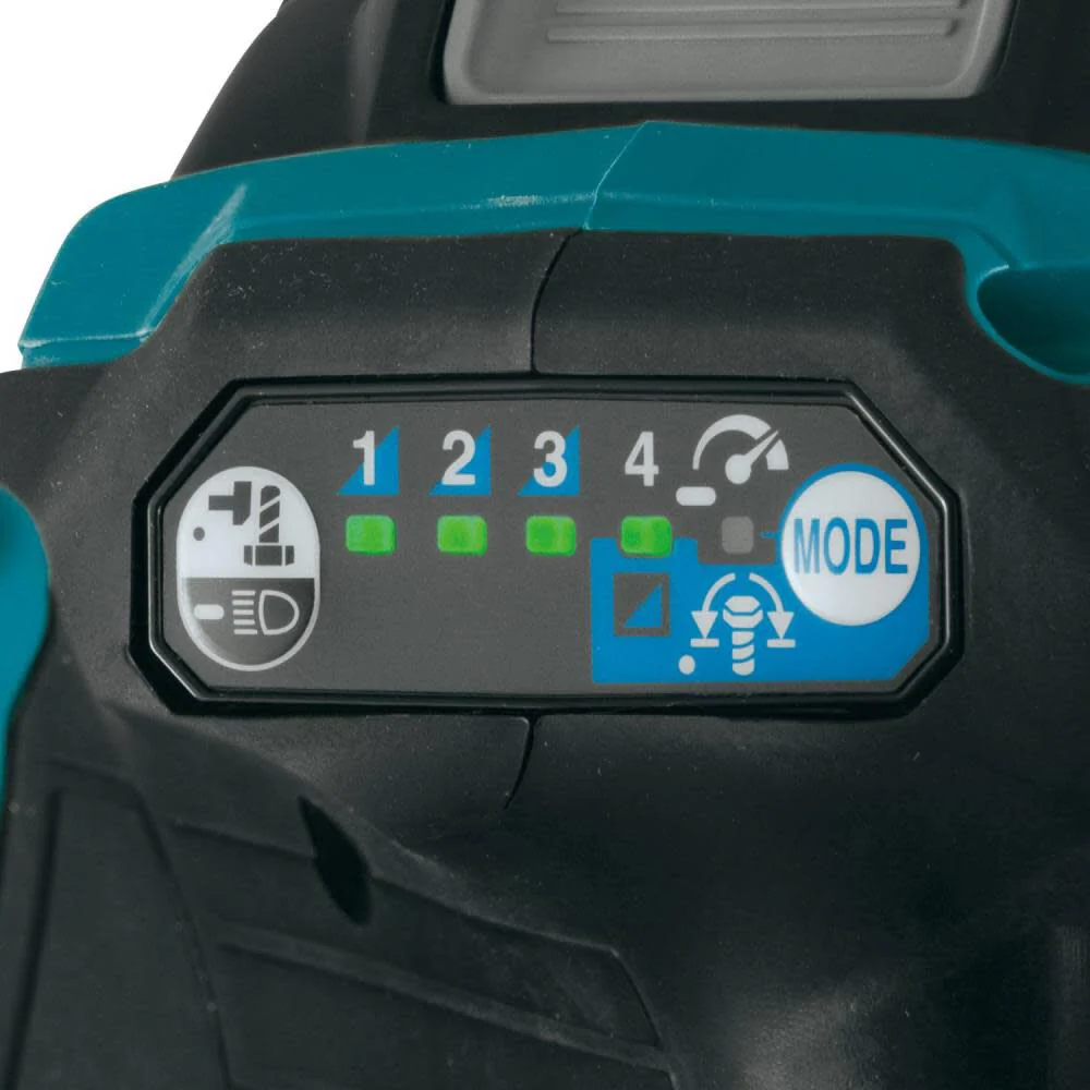 Makita 40V MAX XGT Brushless Cordless 4-Speed 1/2 In. Sq. Drive Impact Wrench Kit w/ Friction Ring Anvil (2.5Ah) - Image 4