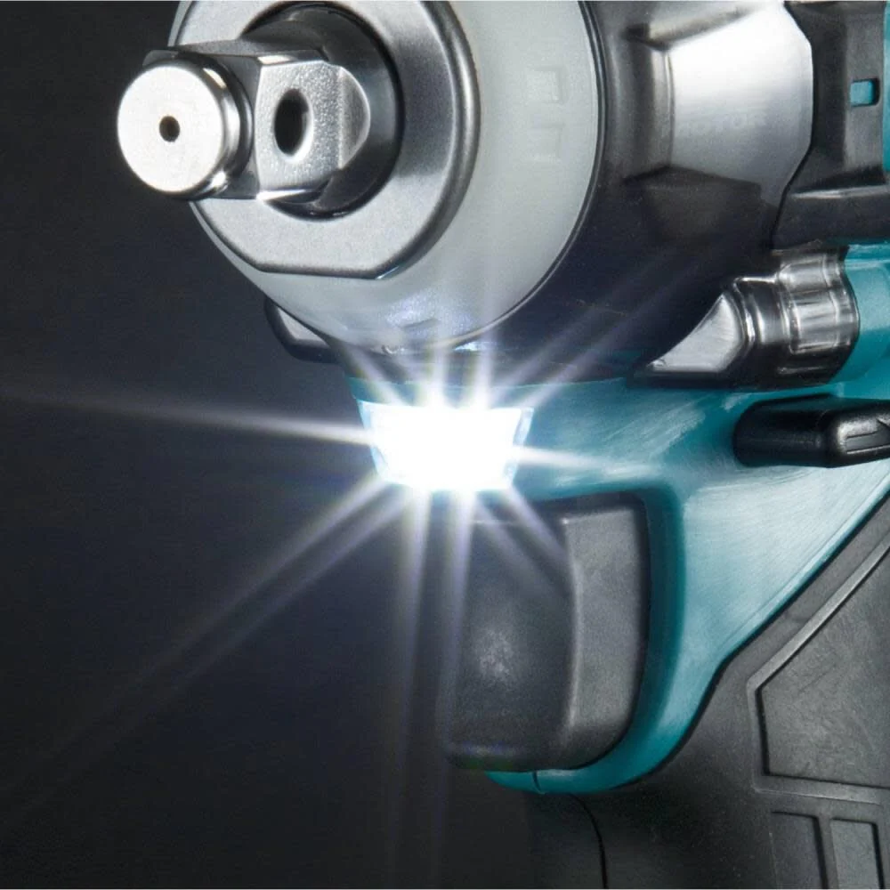 Makita 40V MAX XGT Brushless Cordless 4-Speed 1/2 In. Sq. Drive Impact Wrench Kit w/ Friction Ring Anvil (2.5Ah) - Image 7