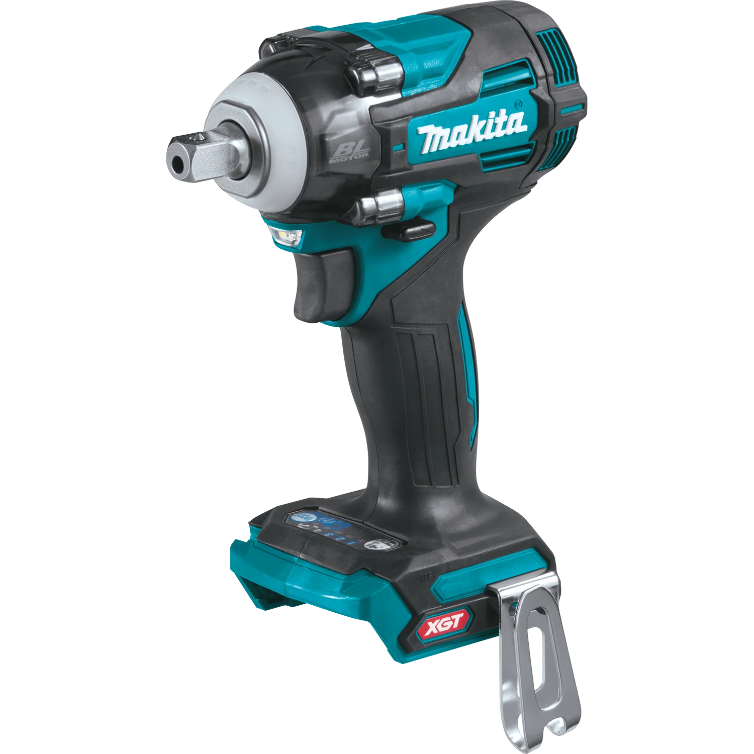 Makita GWT05Z 40V Max XGT Brushless Cordless 4‑Speed 1/2" Sq. Drive Impact Wrench w/ Detent Anvil (Bare Tool)