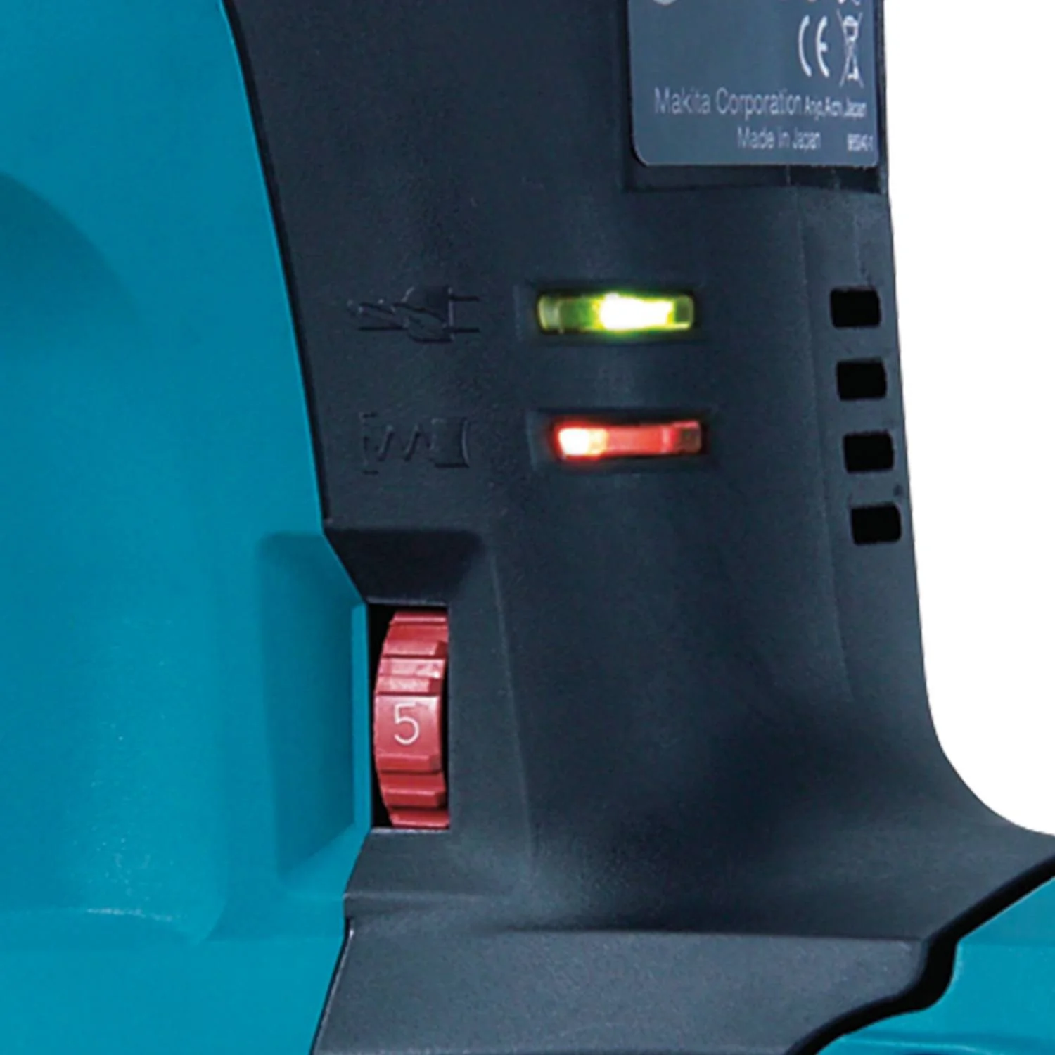 Makita (HM0870C) 11 lb. Demolition Hammer, accepts SDS-MAX bits, var. spd., case - Image 4