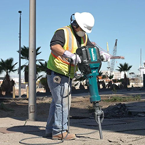 Makita HM1812X3 70lbs. Advanced AVT Breaker Hammer with 1-1/8 In. Hex, 4pc Steel, Premium Cart - Image 6