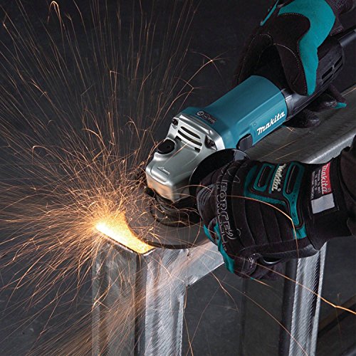 Makita (HR2641X1) SDS-PLUS 3-Mode Variable Speed AVT Rotary Hammer with Case and 4-1/2" Angle Grinder, 1" - Image 4