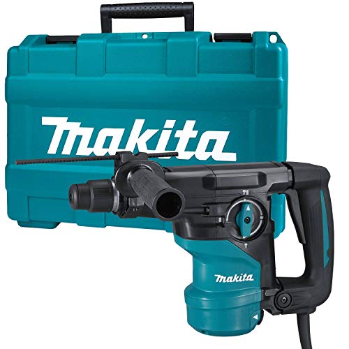 Makita (HR3001CK) Rotary Hammer 1 3/16'' accepts SDS-PLUS bits L-Shape