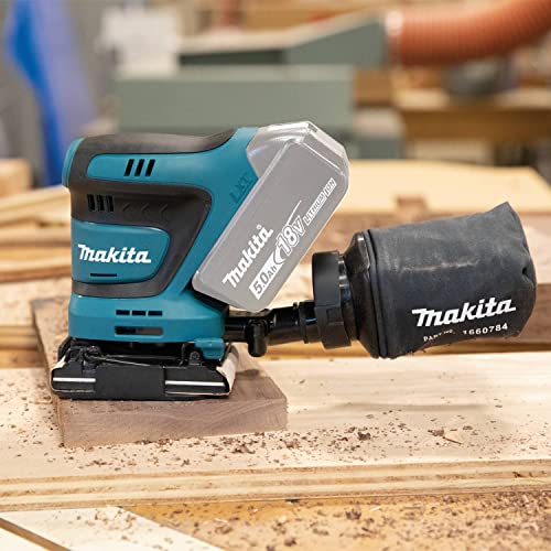 Makita XOB02Z 18V LXT Lithium‑Ion Cordless 1/4 Sheet Finishing Sander (Bare Tools) - Image 5