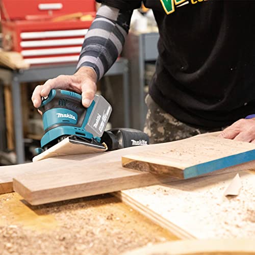 Makita XOB02Z 18V LXT Lithium‑Ion Cordless 1/4 Sheet Finishing Sander (Bare Tools) - Image 7