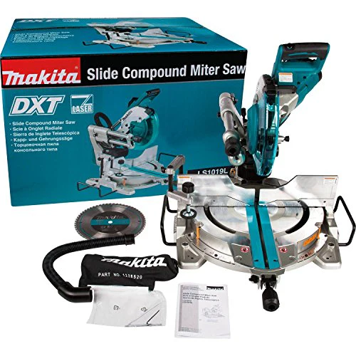 Makita LS1019L 10" Dual-Bevel Sliding Compound Miter Saw with Laser - Image 10