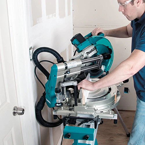Makita LS1019L 10" Dual-Bevel Sliding Compound Miter Saw with Laser - Image 8