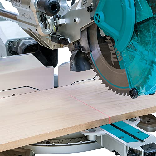 Makita LS1219L 12in Dual-Bevel Sliding Compound Miter Saw with Laser - Image 8