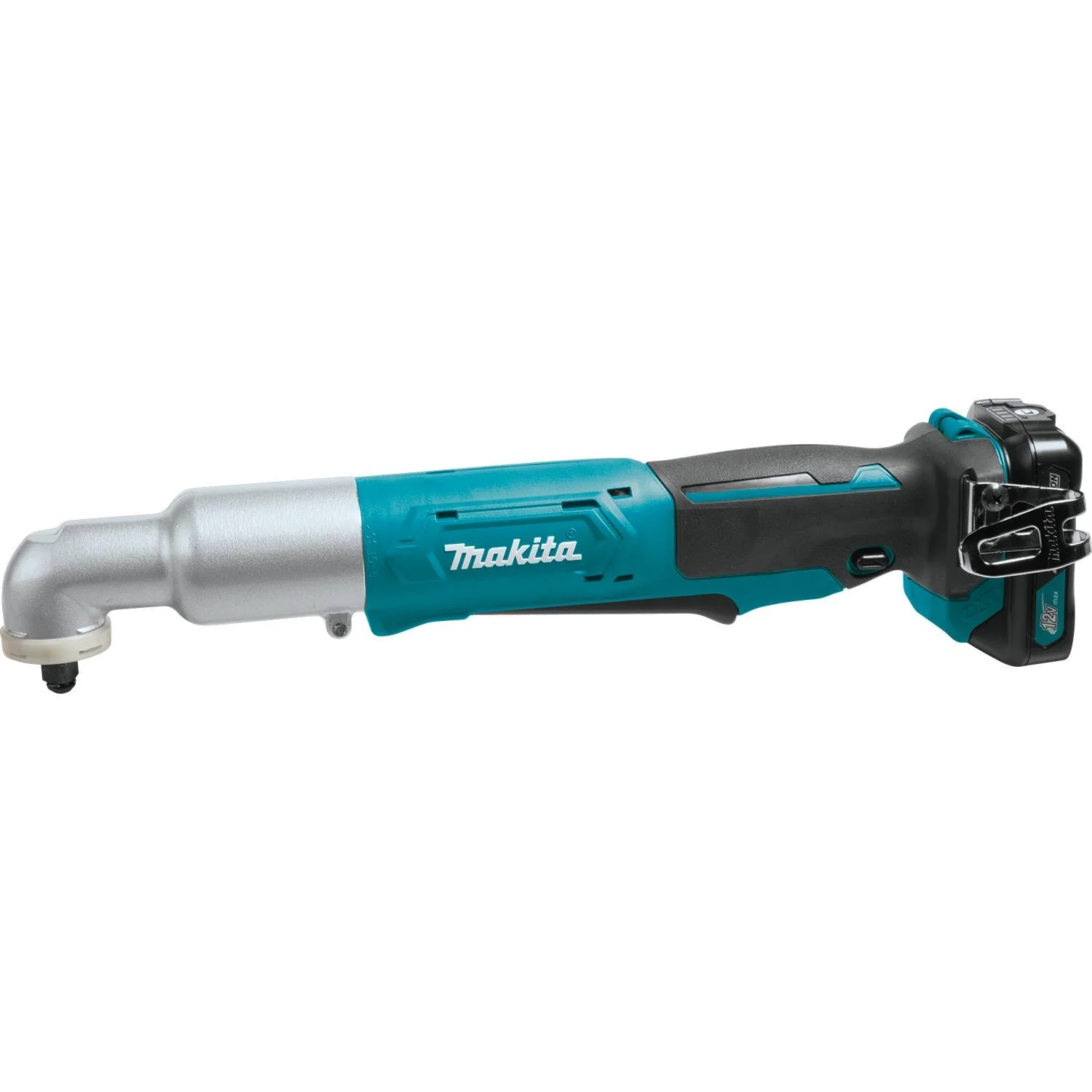 Makita LT02R1 - 12V max CXT Lithium-Ion Cordless 3/8" Sq. Drive Angle Impact Wrench Kit, var. spd., rev., L.E.D. Light, case (2.0Ah)