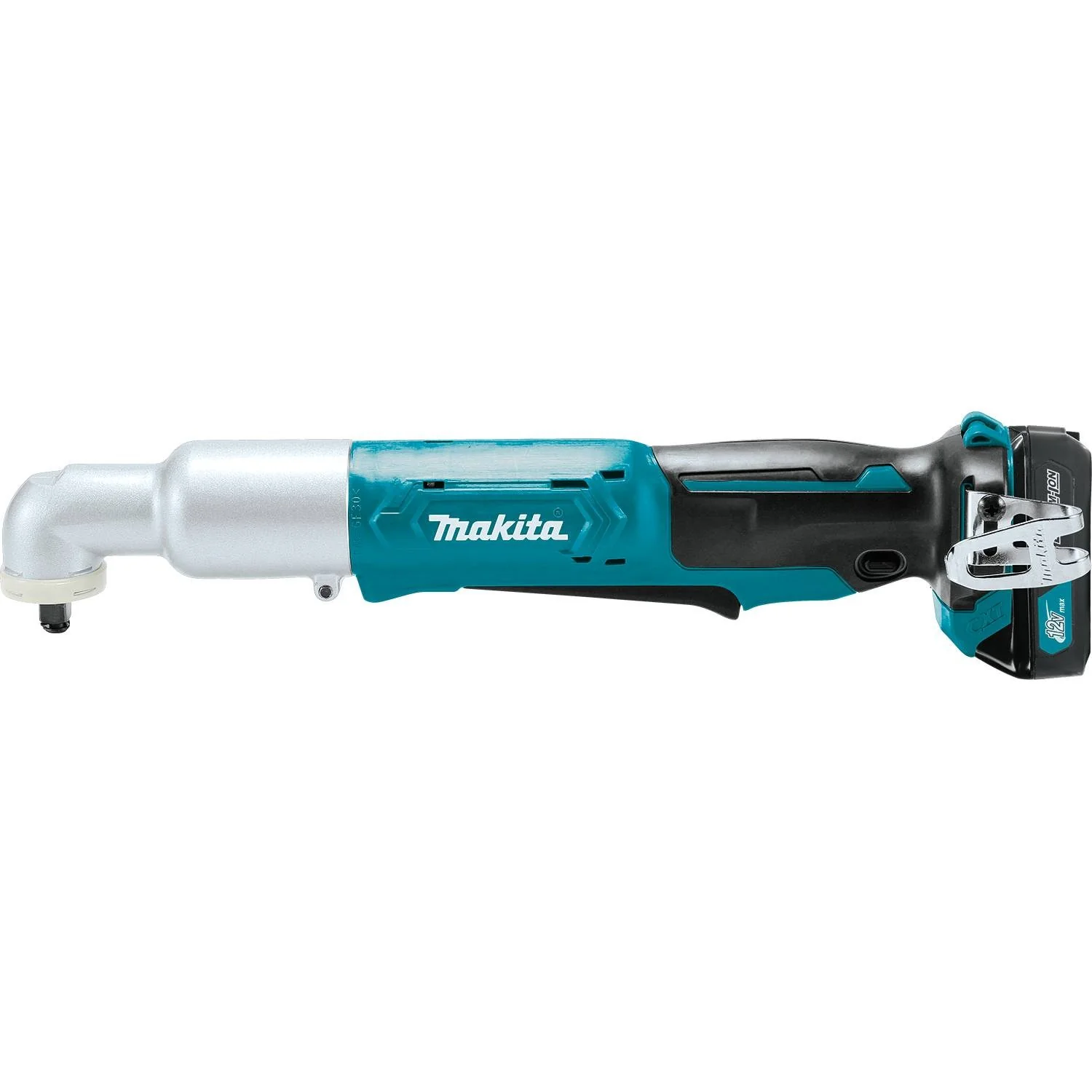 Makita LT02R1 - 12V max CXT Lithium-Ion Cordless 3/8" Sq. Drive Angle Impact Wrench Kit, var. spd., rev., L.E.D. Light, case (2.0Ah) - Image 3