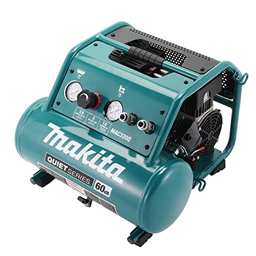 Makita Quiet Series 1-1/2 HP, 3 Gallon, Oil-Free, Electric Air Compressor - Image 4