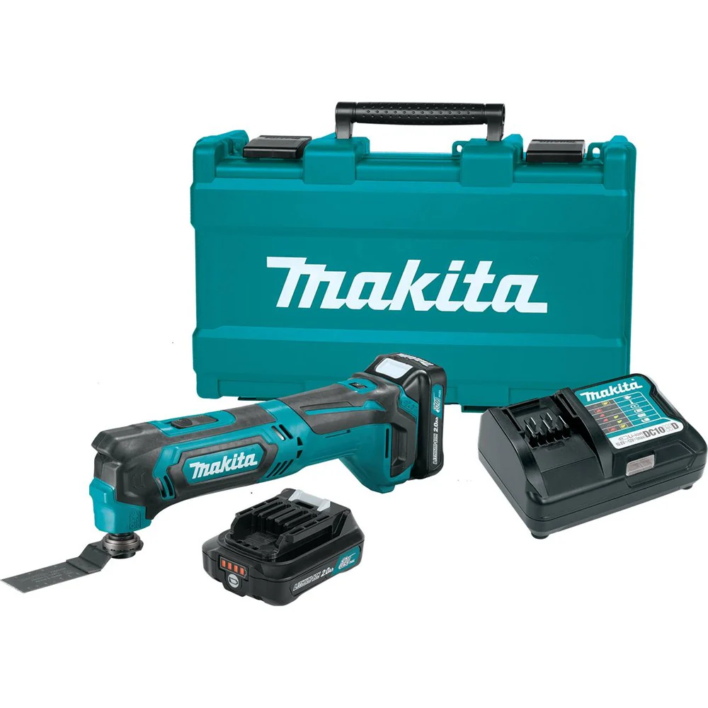 Makita MT01R1 - 12V max CXT Lithium-Ion Cordless Oscillating Multi-Tool Kit, 6,000-20,000 OPM, case (2.0Ah)