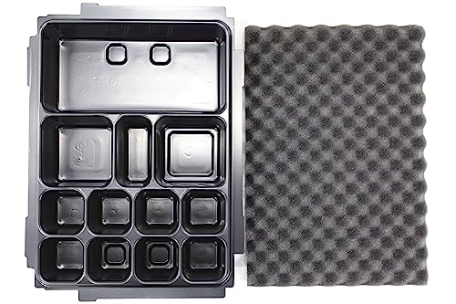 Makita MAKPAC Interlocking Case Universal Insert Tray with Foam Lid