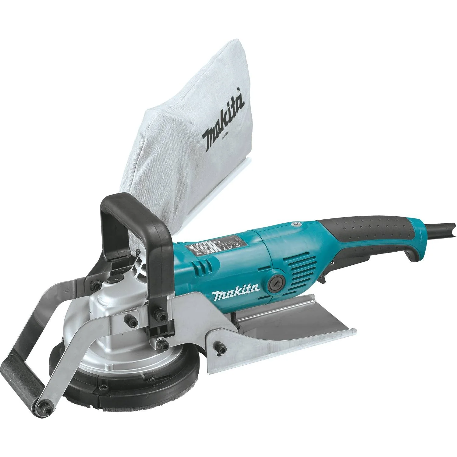 Makita (PC5001C) 5" Concrete Planer, 10 AMP, 10,000 RPM, adjustable front roller, case - Image 4