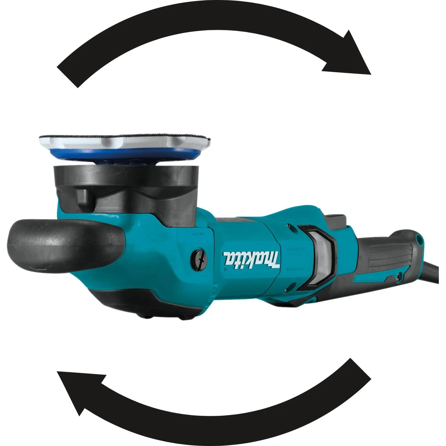 Makita PO5000C - 5" Dual Action Random Orbit Polisher, 7.8 AMP, 0-780 RPM, 0-6,800 OPM, var. spd. - Image 2