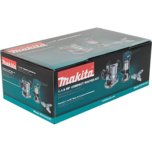 Makita 1-1/4 HP Compact Router Kit - Image 8