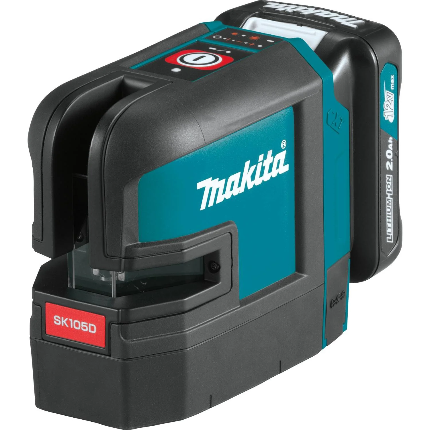 Makita 12V Max CXT Self-Leveling Cross-Line Red Laser Kit, bag, with one battery (2.0Ah) - Image 4