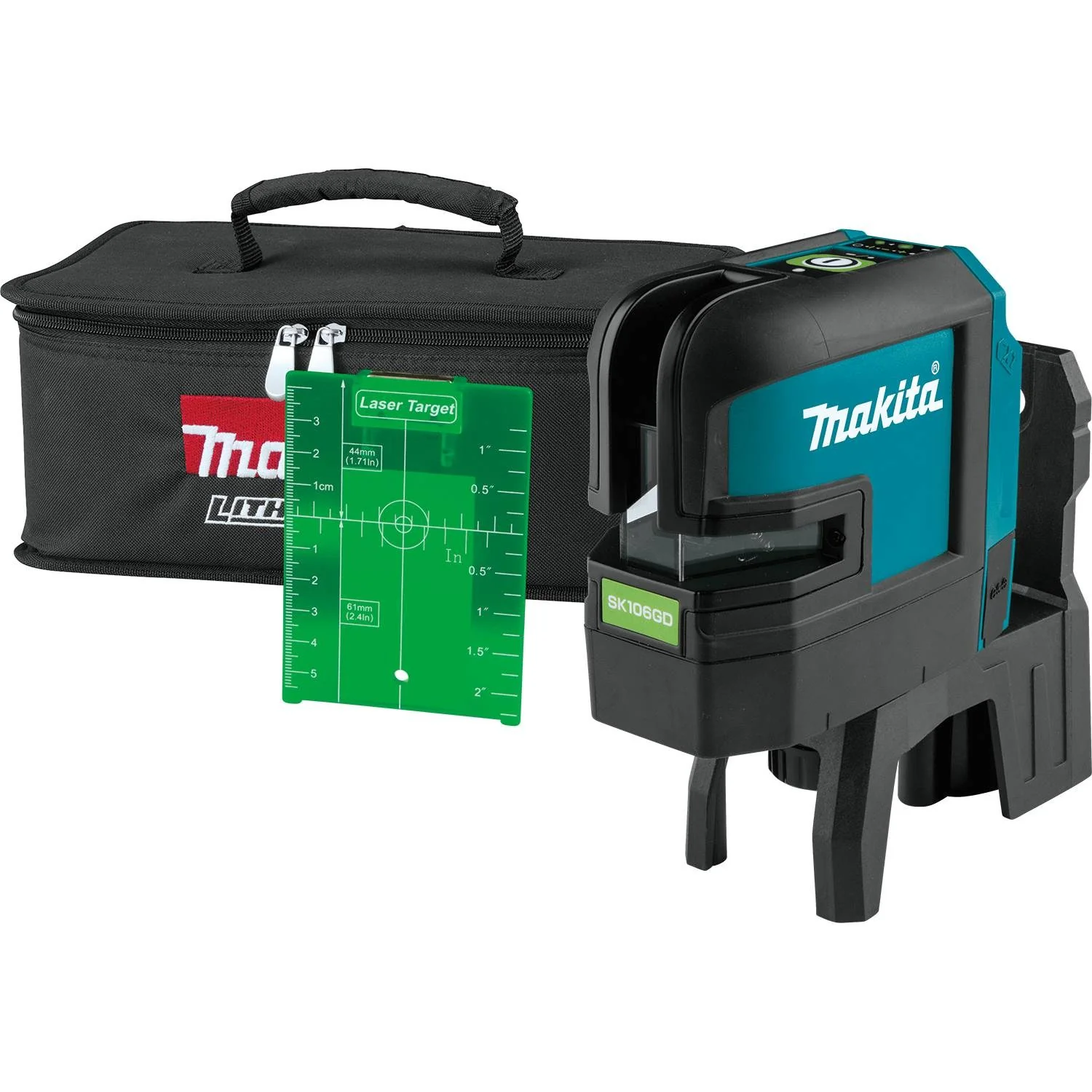 Makita (SK106GDZ) 12V Max CXT Self-Leveling Cross-Line/4-Point Green Laser (Bare Tool)