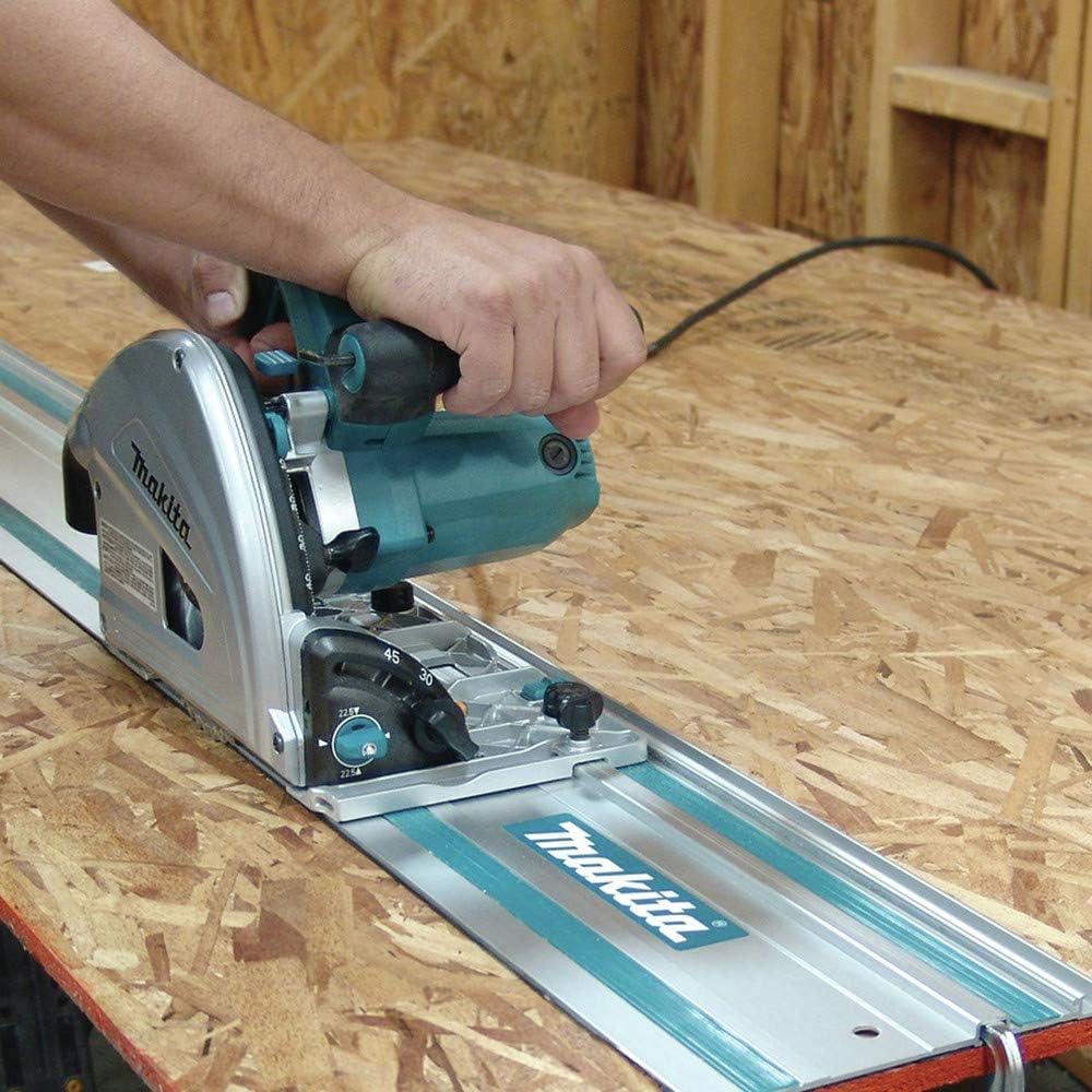 Makita (SP6000J1) 6-1/2" Plunge Circular Saw Kit with Stackable Tool Case and 55" Guide Rail - Image 6