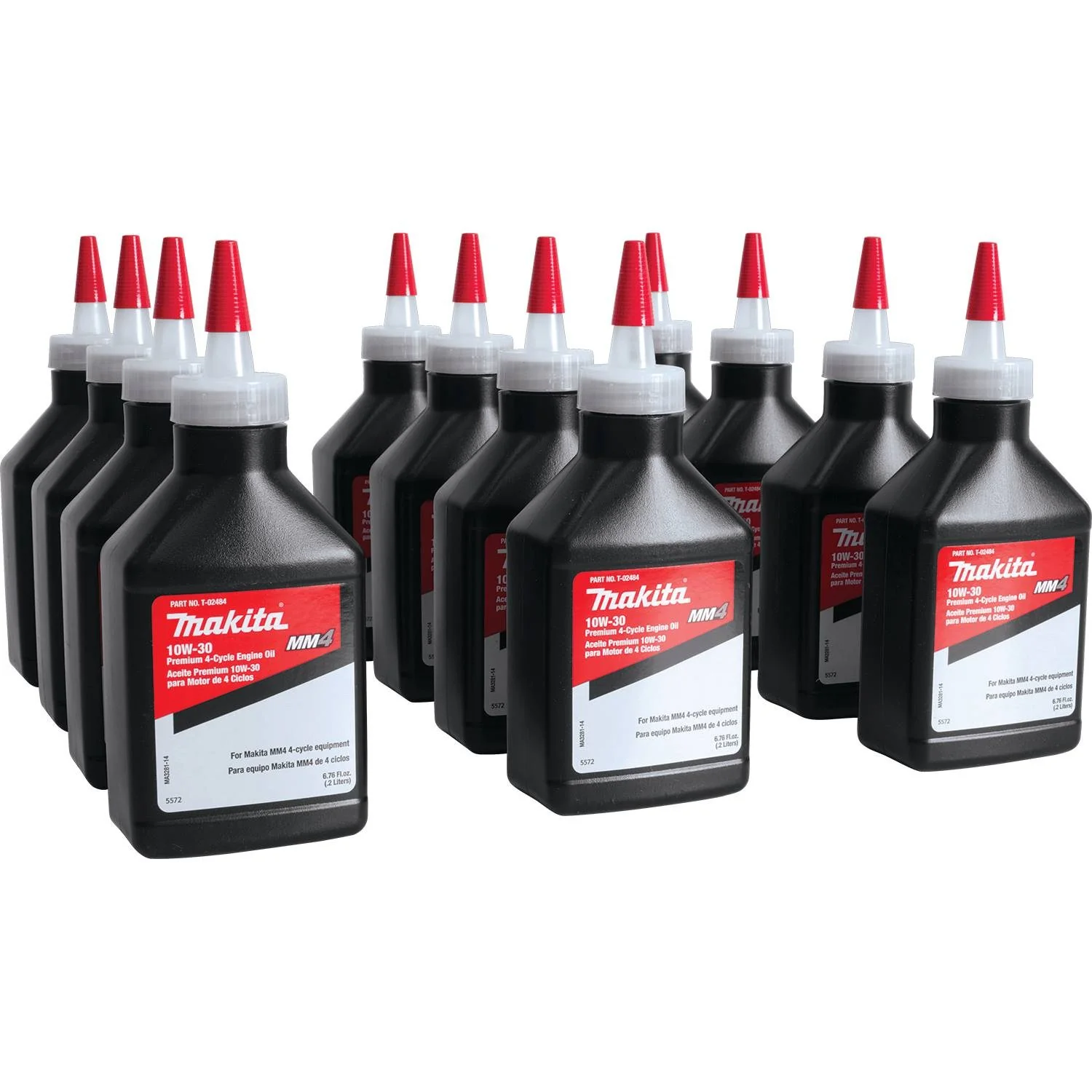 Premium 4-Cycle Engine Oil, 10W-30, 6.76 oz., 12/pk
