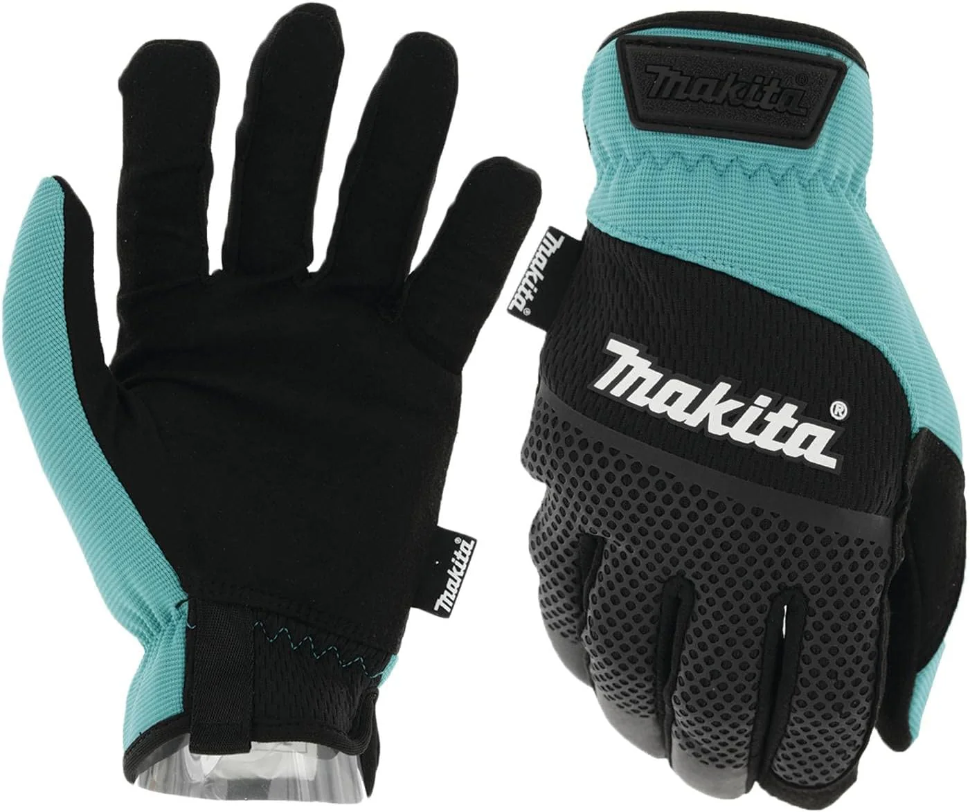 Makita T-04151 Open Cuff Flexible Protection Utility Work Gloves (Medium) - Image 2