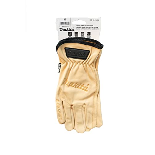 Makita 100% Genuine Leather Cow Driver Gloves - Image 8