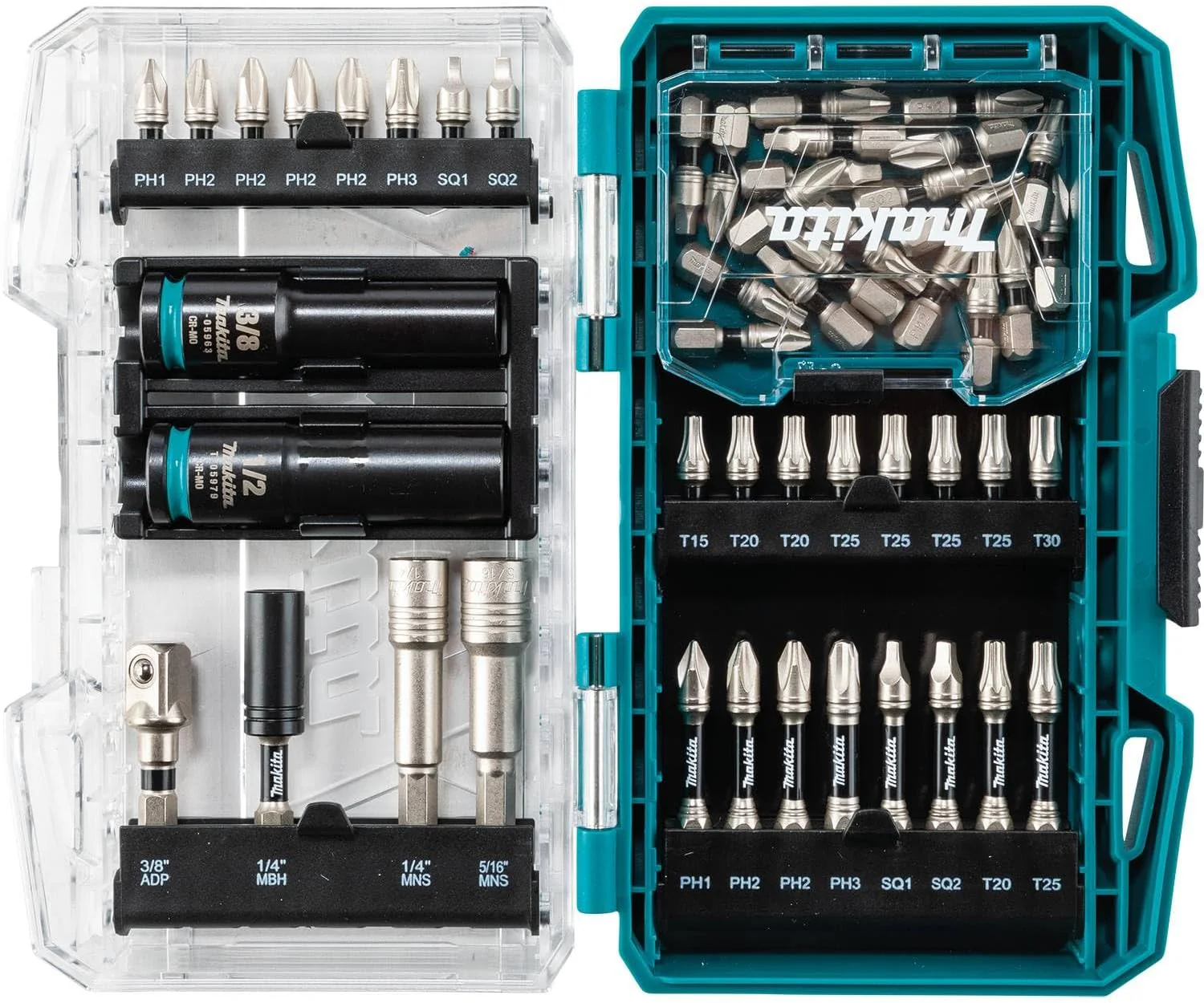 Makita T-05941 Impact XPS 50 Pc. Impact Driving and Fastening Bit Set - Image 2
