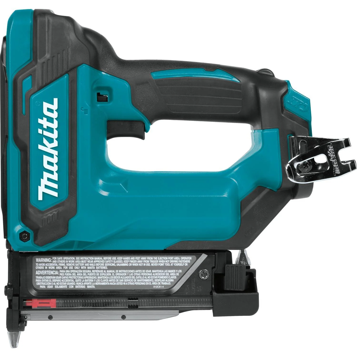 Makita 12V Max CXT Lithium-Ion Cordless Pin Nailer, 23 Ga. (Bare Tool) - Image 5