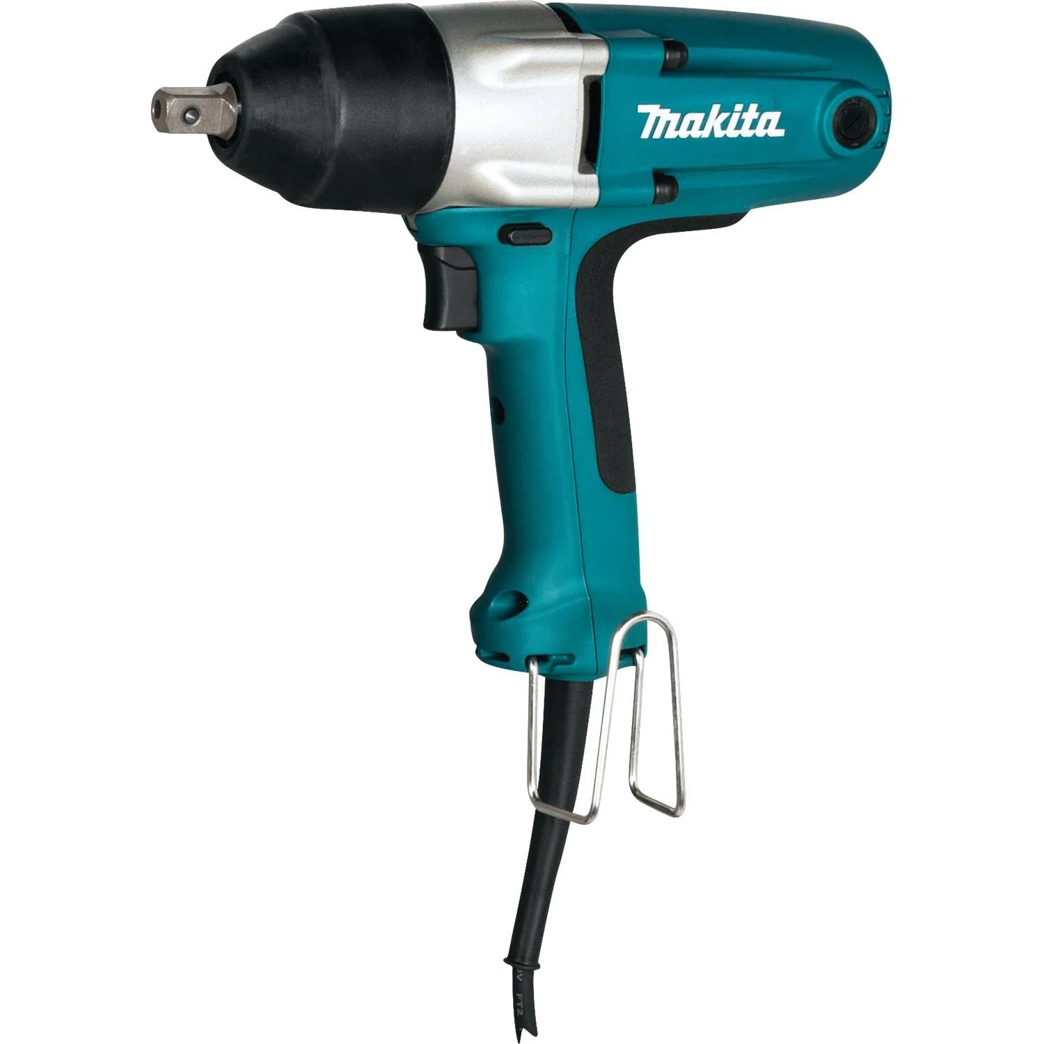 Makita TW0200 - 1/2" Impact Wrench w/ detent pin anvil, 3.3 AMP, 0-2,200 IPM, 150 ft. lbs., var. spd., reversible, case