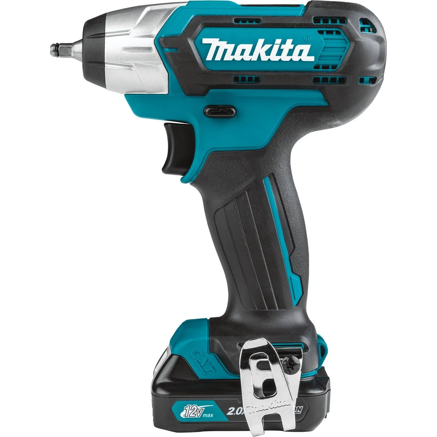 Makita 12V Max CXT Lithium-Ion Cordless 1/4" Sq. Drive Impact Wrench Kit - Image 2