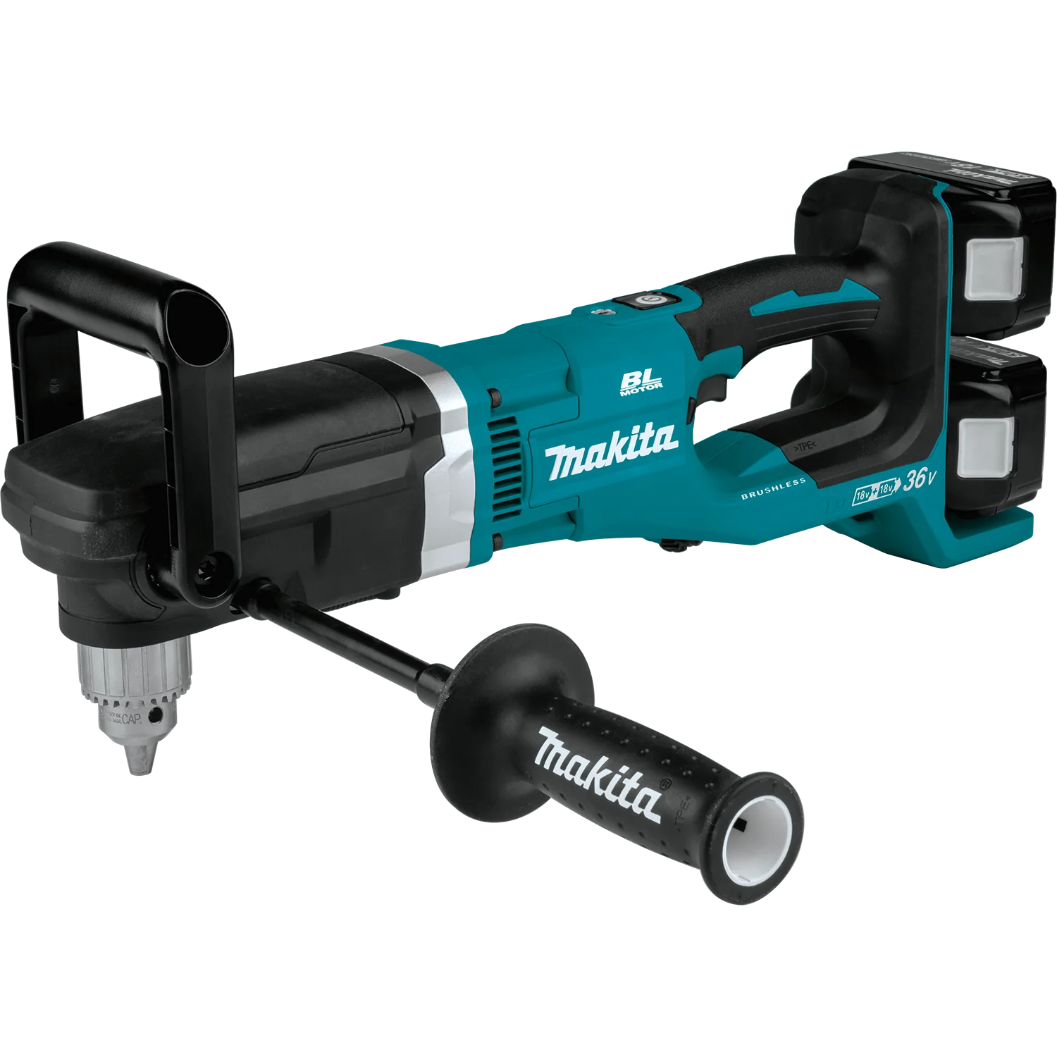 Makita (XAD03PT) 36V (18V X2) LXT Brushless 1/2" Right Angle Drill Kit (5.0Ah) - Image 2