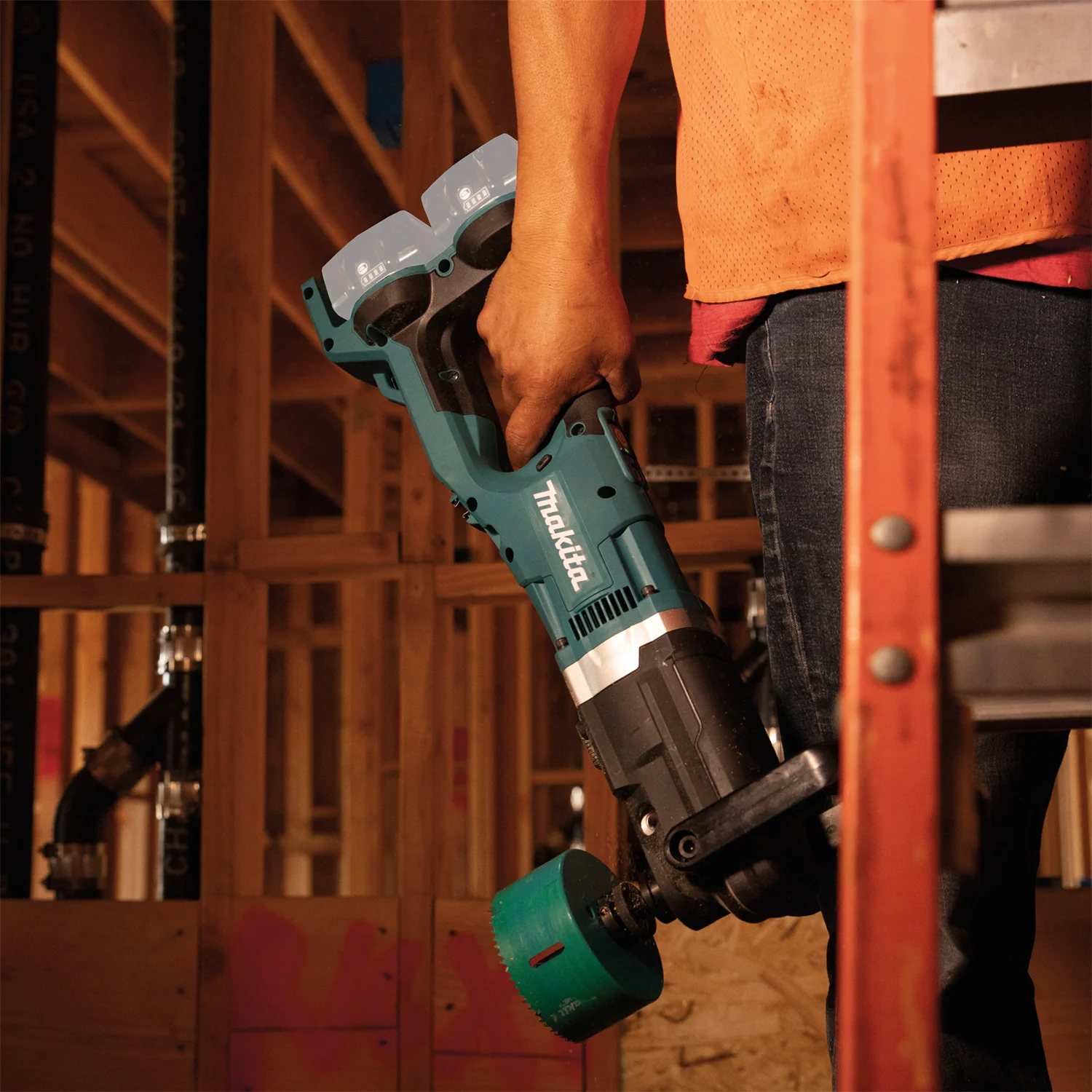Makita XAD04Z 36V (18V X2) LXT Brushless Cordless 7/16" Hex Right Angle Drill (Tool Only) - Image 12