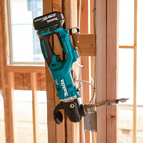Makita (XAD05T) 18V LXT Lithium‑Ion Brushless Cordless 1/2" Right Angle Drill Kit (5.0Ah) - Image 6