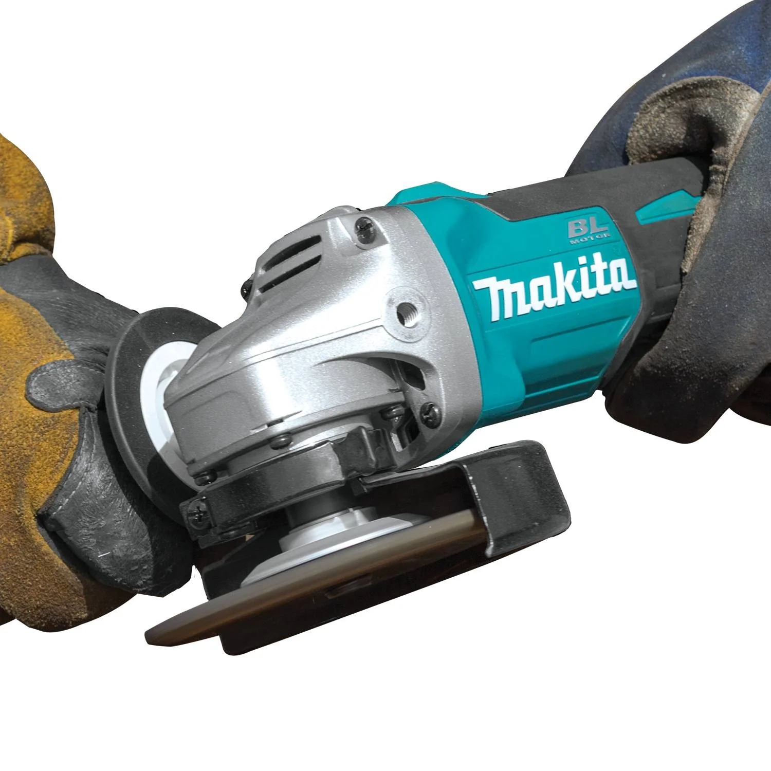 Makita XAG04T - 18V LXT Lithium-Ion Brushless Cordless 4-1/2” / 5" Cut-Off/Angle Grinder Kit, bag, no lock-off, lock-on (5.0Ah) - Image 2