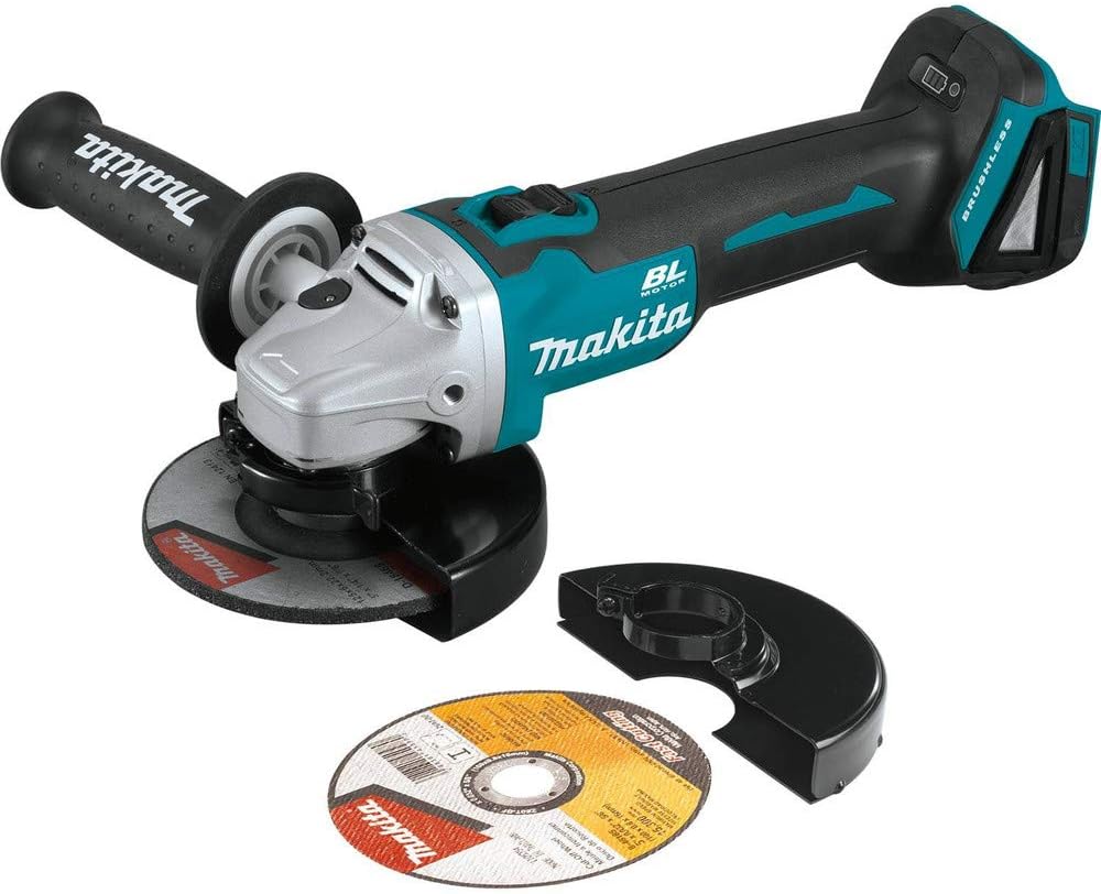 Makita XAG09Z 18V LXT Lithium-Ion Brushless Cordless 4-1/2"/5" Cut-Off/Angle Grinder - Image 2