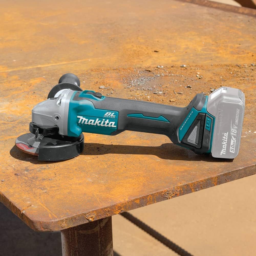 Makita XAG09Z 18V LXT Lithium-Ion Brushless Cordless 4-1/2"/5" Cut-Off/Angle Grinder - Image 5