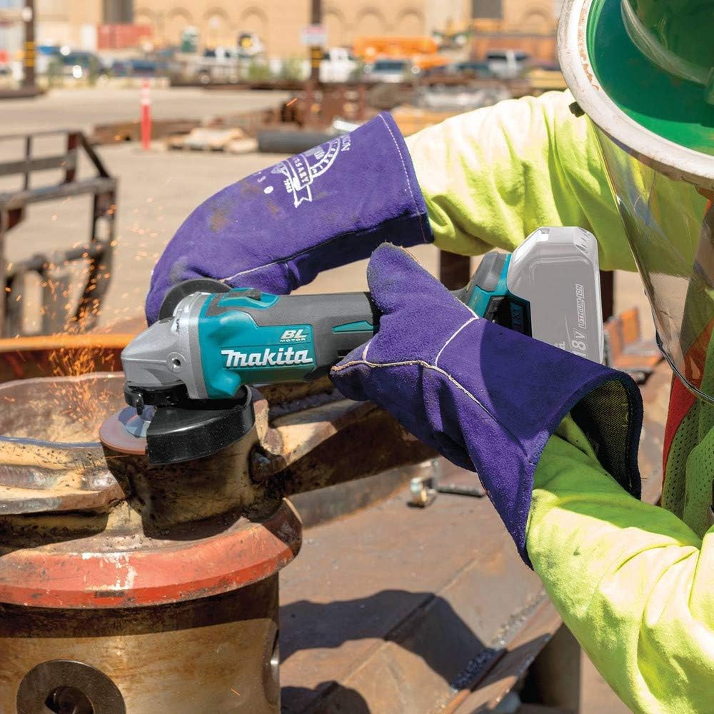 Makita XAG09Z 18V LXT Lithium-Ion Brushless Cordless 4-1/2"/5" Cut-Off/Angle Grinder - Image 7
