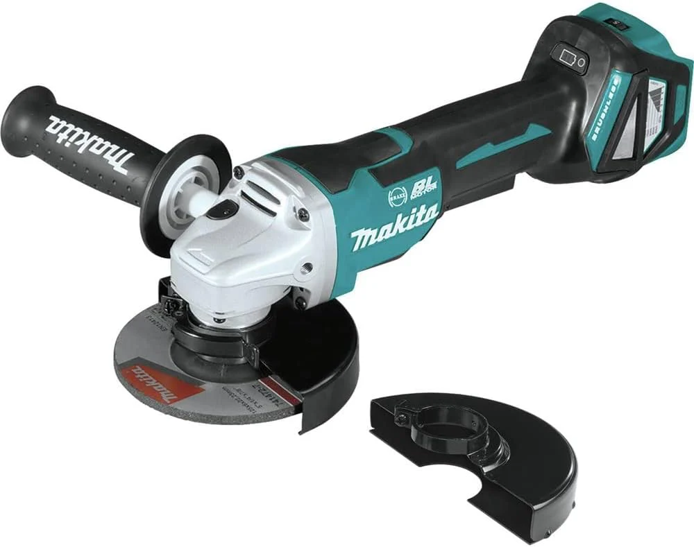 Makita XAG20Z 18V LXT BL 4-1/2” / 5" Paddle Cutoff / Angle Grinder Grinder (Tool Only) - Image 2